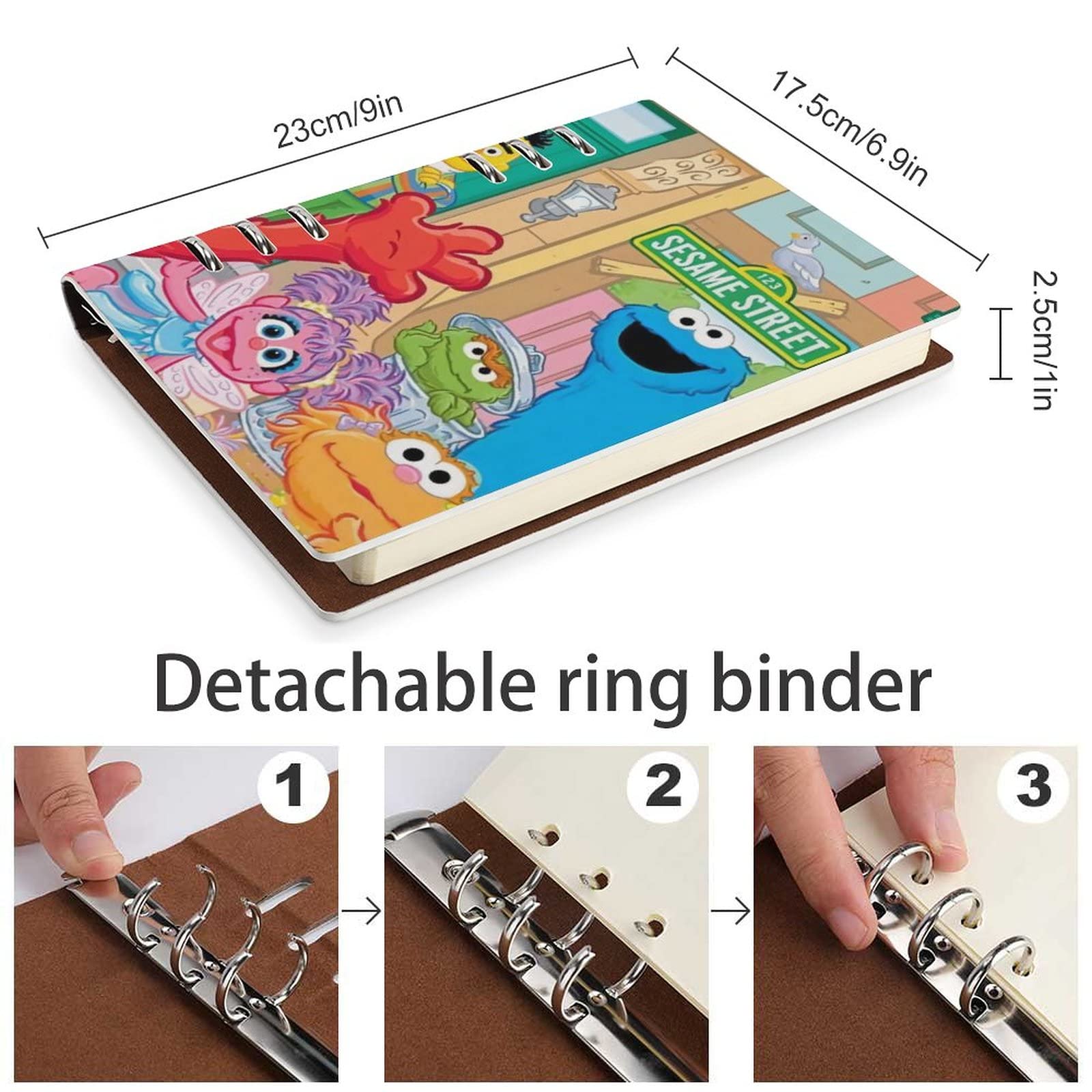 Amazon | ノート セサミストリート エルモ メモ帳 ルーズリーフノート